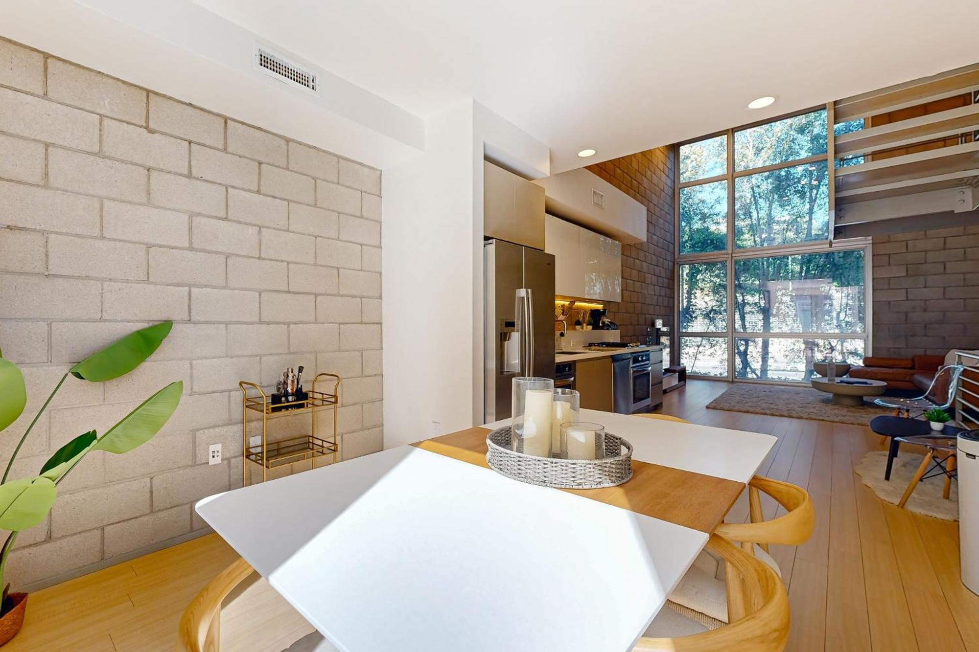 Modern Loft-Style Townhouse In Los Angeles Exterior foto
